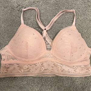 Light Pink Lace Racerback Victoria’s Secret Bra